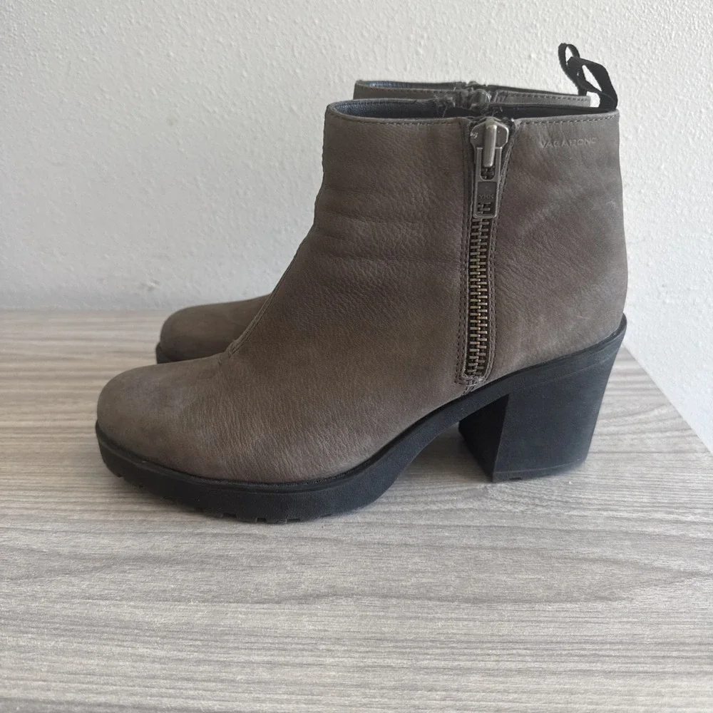 •Vagabond Shoemakers Gray Leather 3